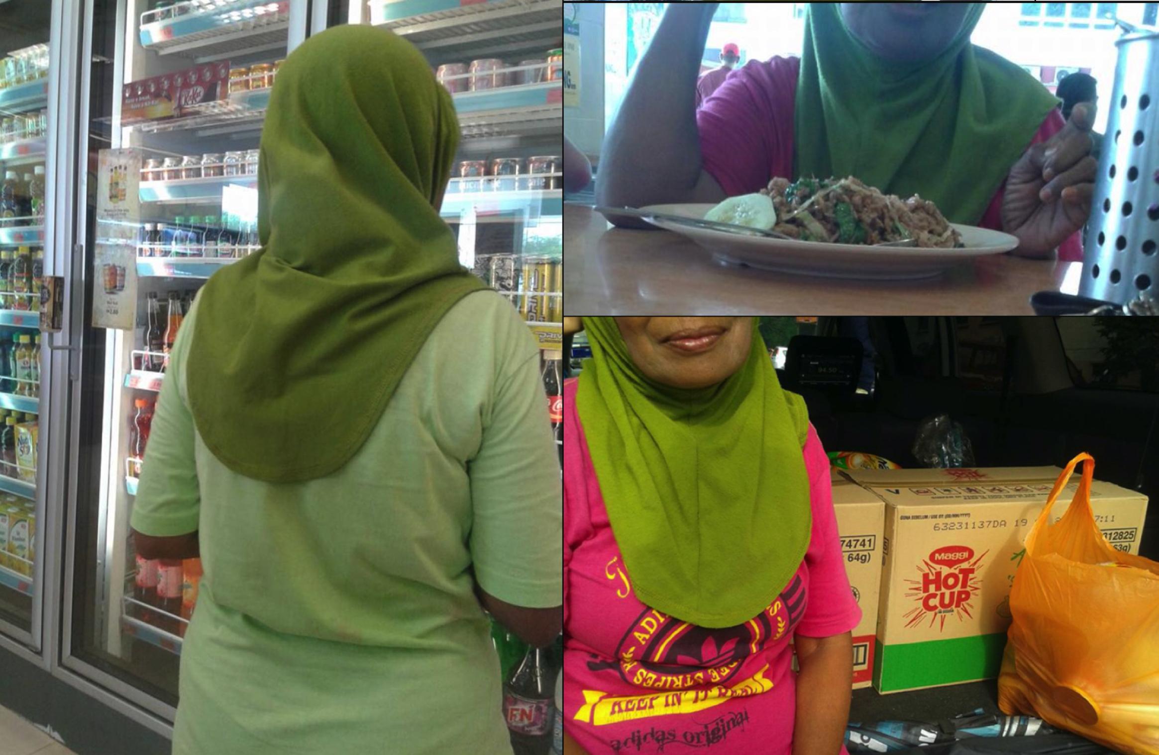  Ternampak Wanita Berkelakuan Agak Pelik Di Stesen Minyak, Belek-belek Ambil Barang Lepas Tu Letak Balik